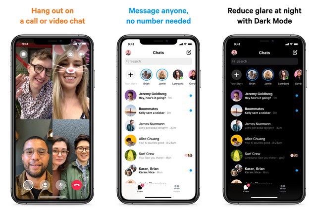 Messenger - meilleur application de visioconférence