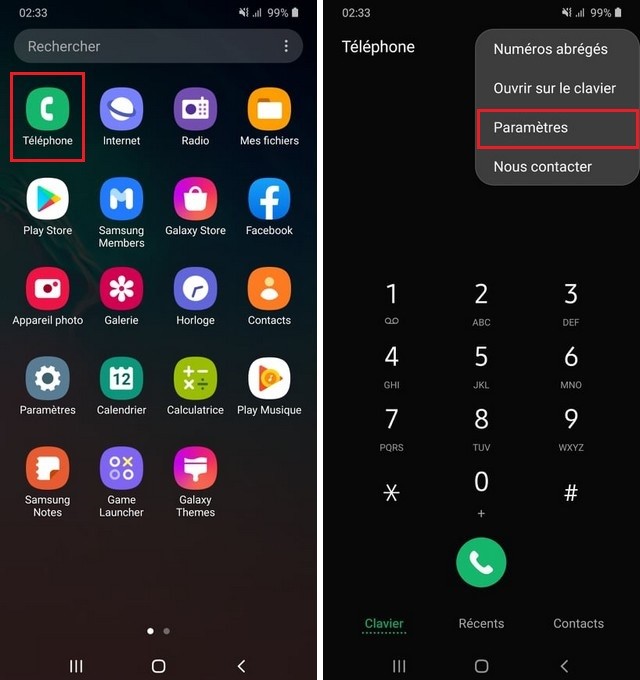 comment activer les appels wifi android