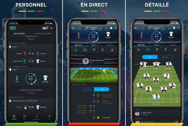 365scores - Scores en Direct