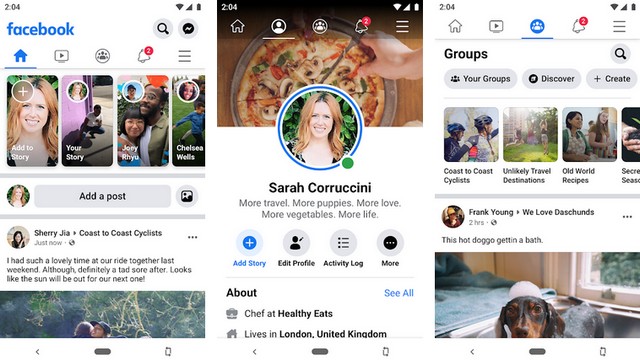 Facebook - meilleure application de réseaux sociaux