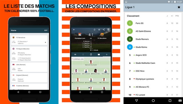 Forza Football - meilleure application de football européen