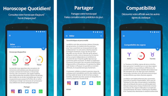 Horoscope du Jour Gratuit - meilleures applications pour Android