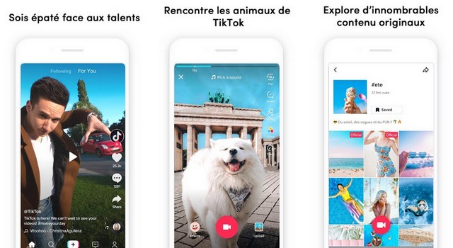 TikTok - meilleure application de réseaux sociaux