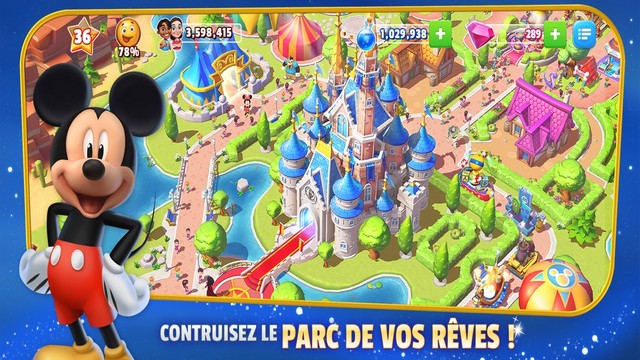 Disney Magic Kingdoms - meilleur jeu pour iPhone