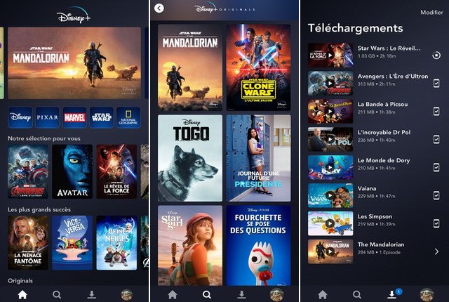 Disney+ meilleure application Disney pour iPhone