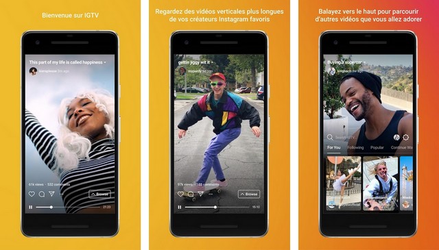 IGTV - Le meilleure application comme TikTok