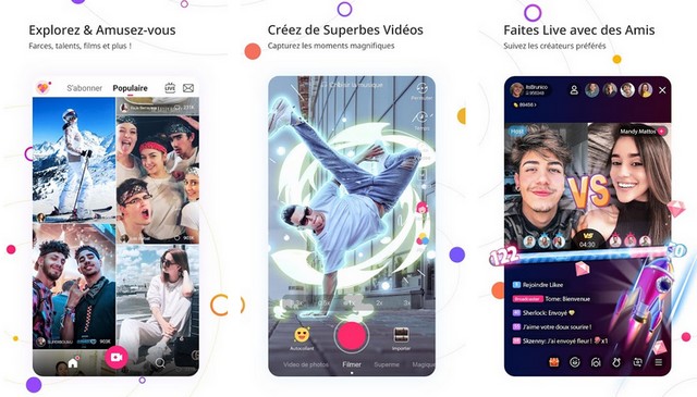Likee - Le meilleure application comme TikTok