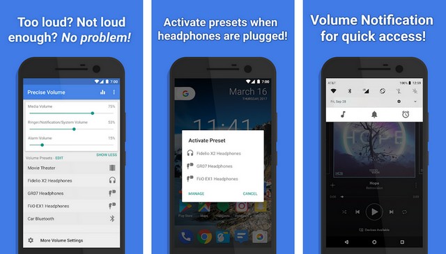 Precise Volume - application pour augmenter le volume