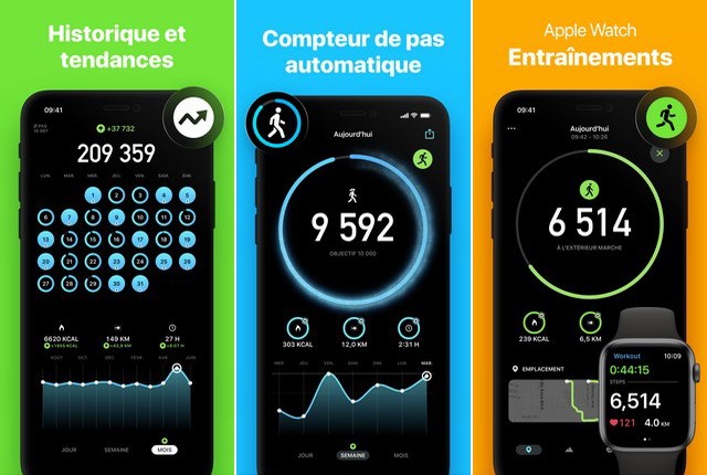 StepsApp Podomètre