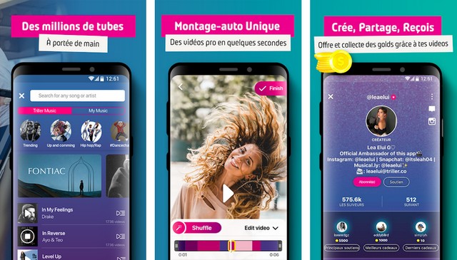 Triller - Le meilleure application comme TikTok