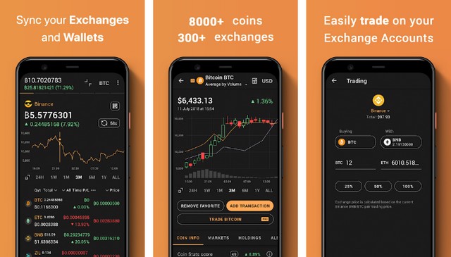 Coin Stats - meilleure application de cryptomonnaie