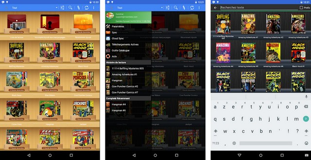 ComiCat - meilleure application pour lire des BD