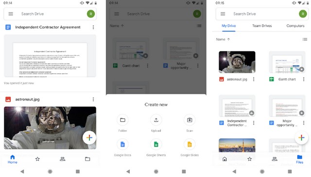 Google Drive - application de productivité