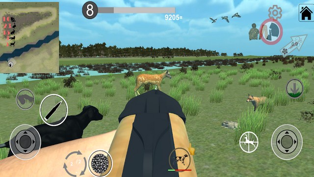 Jeu de simulateur de chasse