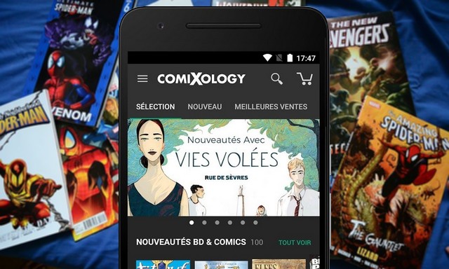 Les meilleures applications pour lire des BD sur Android