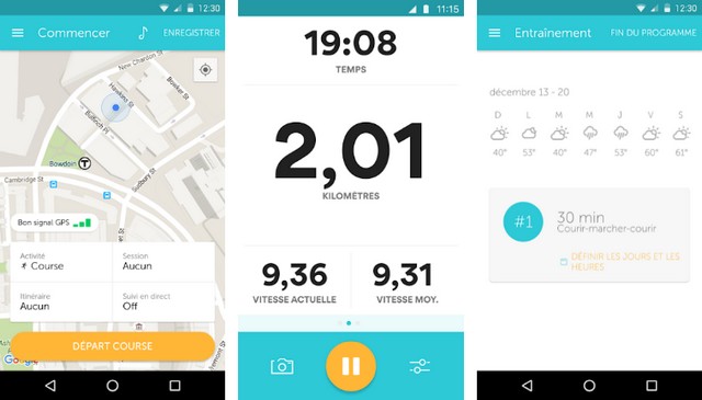 RunKeeper - meilleure application de randonnée