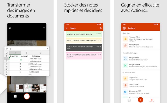 Microsoft Office - application Android pour les enseignants