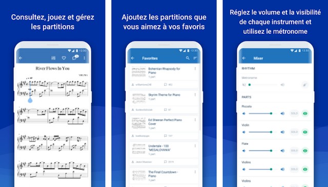 MuseScore - application Android pour les musiciens