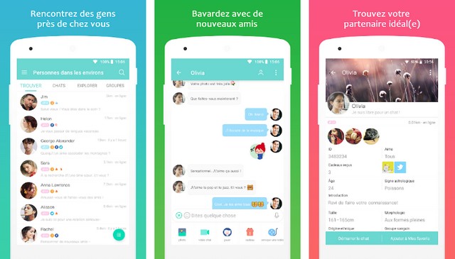 SayHi - application pour se faire de nouveaux amis