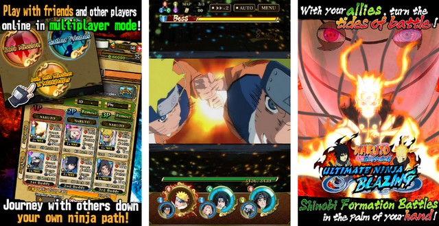 Ultimate Ninja Blazing - meilleur jeu anime