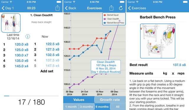 iGym - meilleure application de musculation