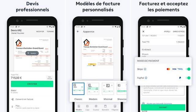 Invoice 2go - meilleure application de facturation