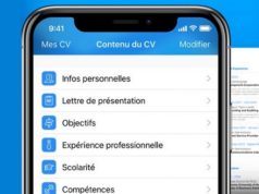 Les meilleures applications de création de CV sur iPhone