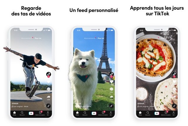 TikTok - meilleure alternative à Snapchat