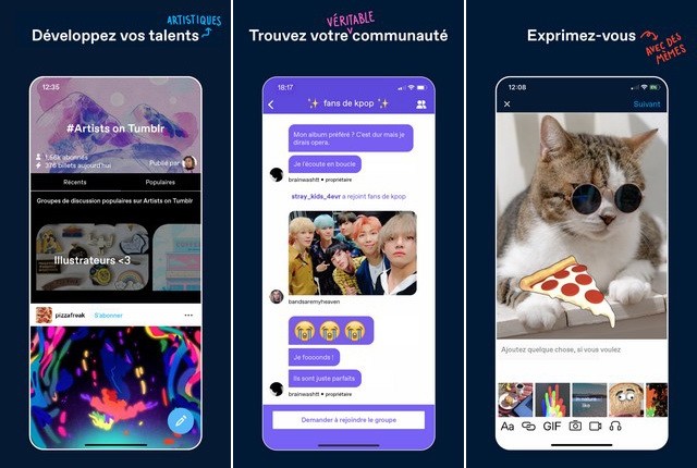 Tumblr - meilleure alternative à Instagram