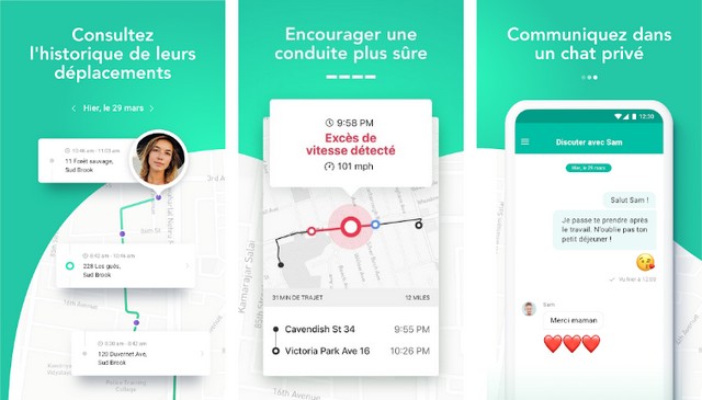 GeoZilla - application de partage de position