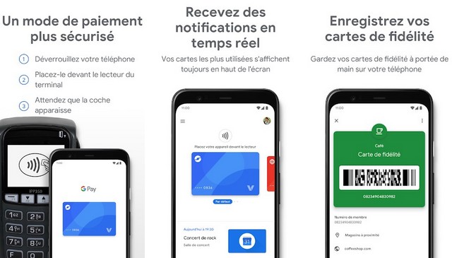 Google Pay - meilleures applications de transfert d'argent