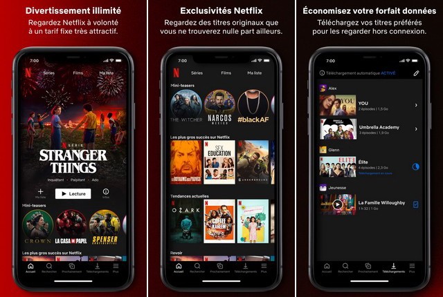 Netflix - meilleure application Halloween