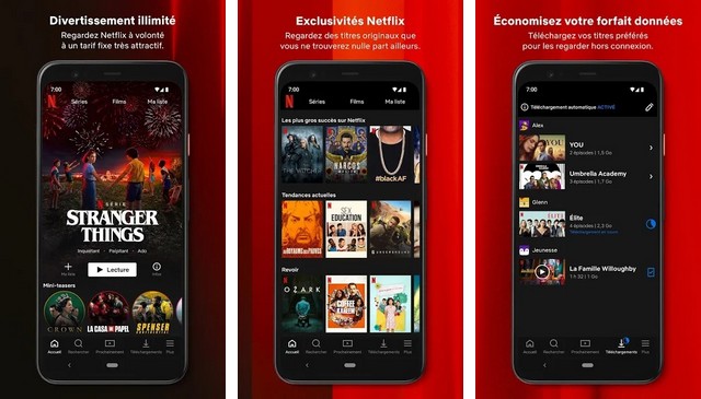 Netflix - meilleures applications Halloween