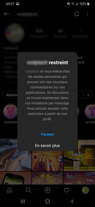 Comment restreindre les abonnés sur Instagram