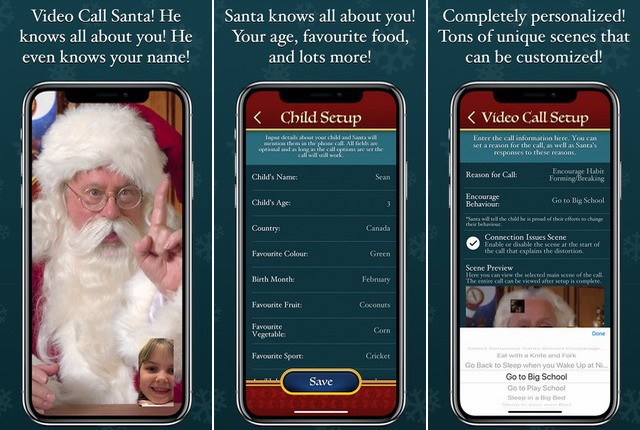 Speak to Santa - meilleure application de Noël