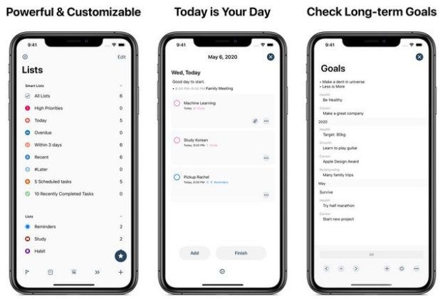10 meilleures applications de rappel pour iPhone et iPad