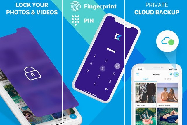 Keepsafe - meilleure application de confidentialité