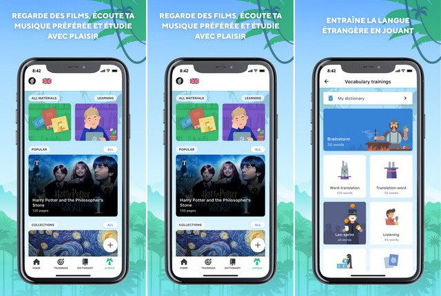 L'anglais avec Lingualeo