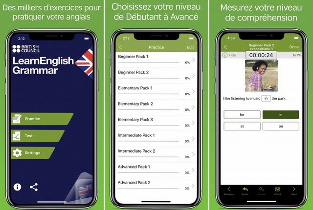 LearnEnglish Grammar - application de grammaire anglaise