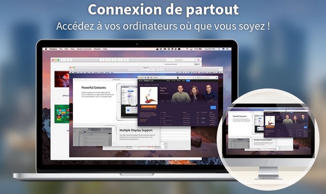 Screens 4 - meilleures applications de partage d'écran