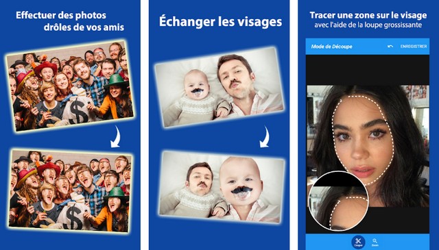 Cupace - applications échange de visage