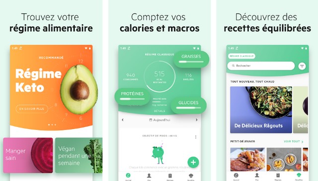 Lifesum - meilleure application de nutrition