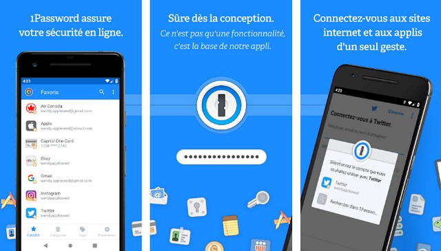 1Password - meilleure alternative à LastPass