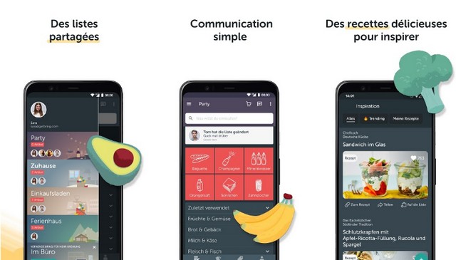 Bring! Liste de Courses