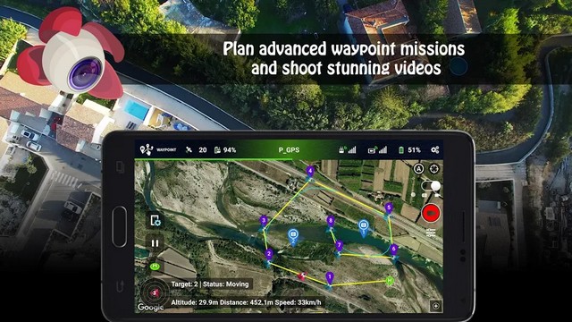 Litchi - meilleure application de drone
