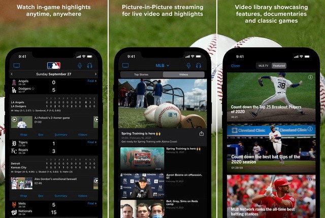 MLB - applications actualité sportive