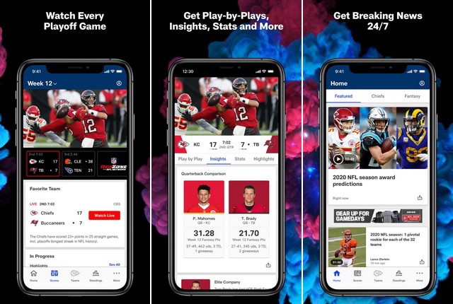 NFL - applications actualité sportive