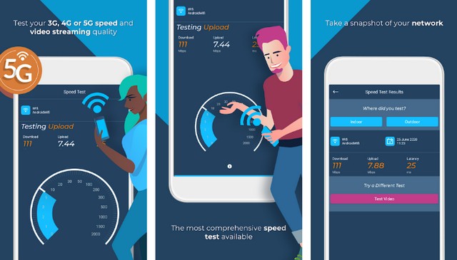 Opensignal - application de test de vitesse Internet