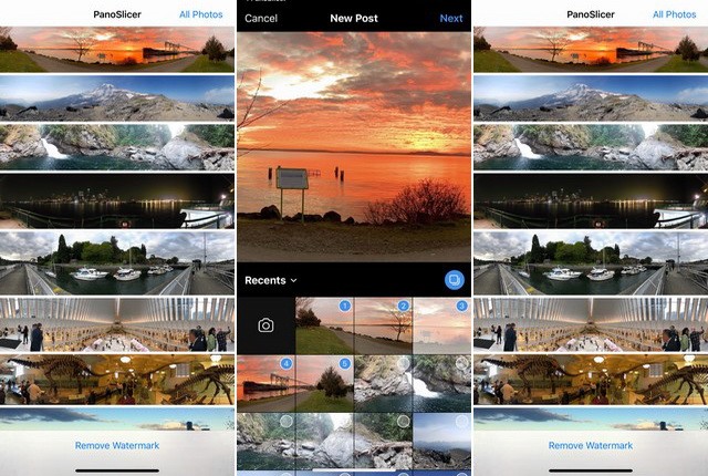PanoSlicer - application de panorama pour iPhone