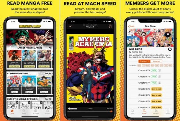 Les meilleures applications de manga pour iPhone et iPad